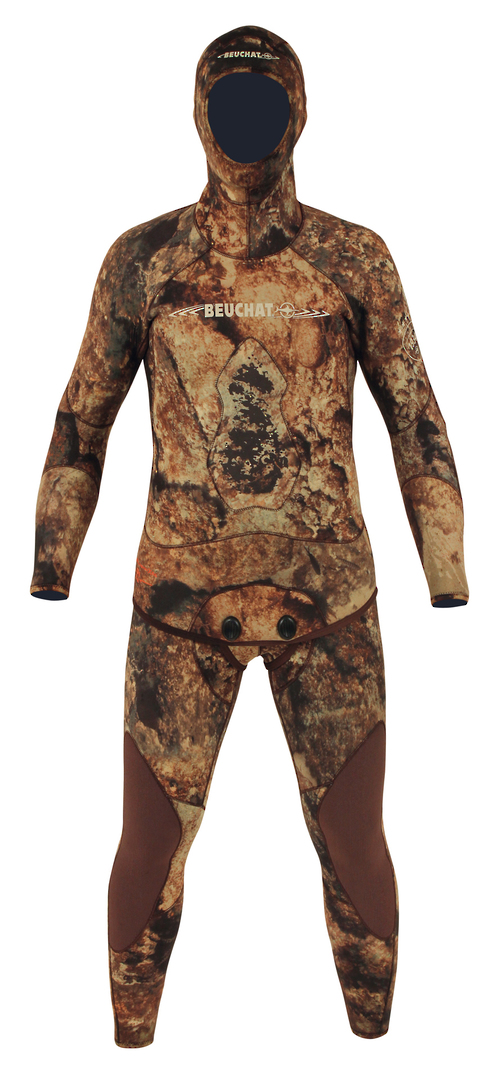 Beuchat Rocksea Camo Competition 5mm Wetsuit - Beuchat 